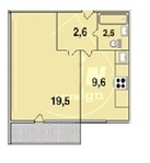 Купить 1-комнатную квартиру, фото 3, объявление №35413