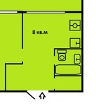 Купить 1-комнатную квартиру, фото 7, объявление №37046