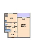 Купить 1-комнатную квартиру, фото 16, объявление №37514